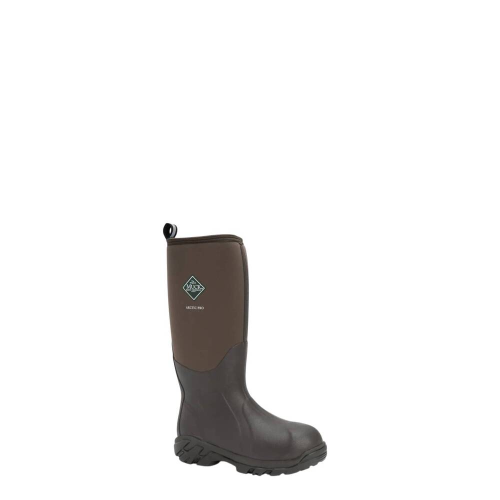 NEW MUCK men's arctic pro boots in black, brown